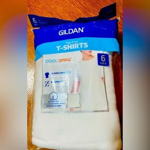 ⭐️Make an Offer⭐️ Men's 6pack Large White T-shirts -- 100% Cotton